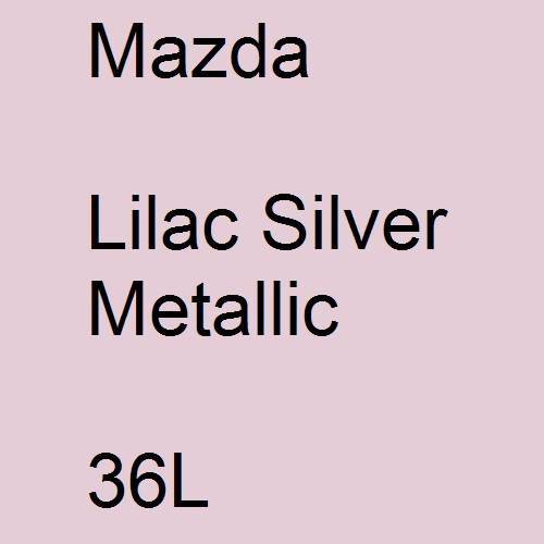 Mazda, Lilac Silver Metallic, 36L.